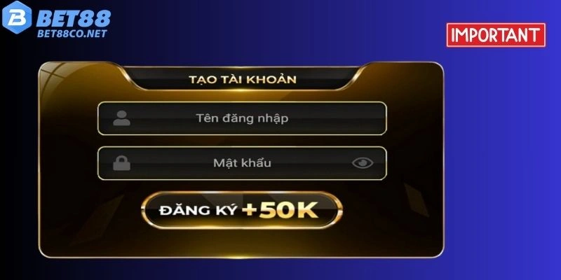 Bet88 chỉ dẫn cách thực hiện đăng ký vô cùng đơn giản