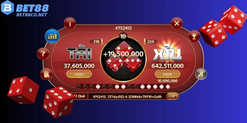 mẹo cược tài xỉu bet88