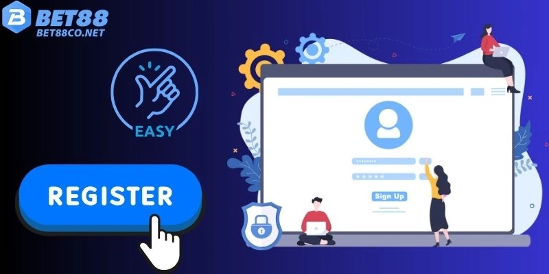 Giao diện dễ sử dụng giúp thao tác đăng ký Bet88 dễ dàng hơn
